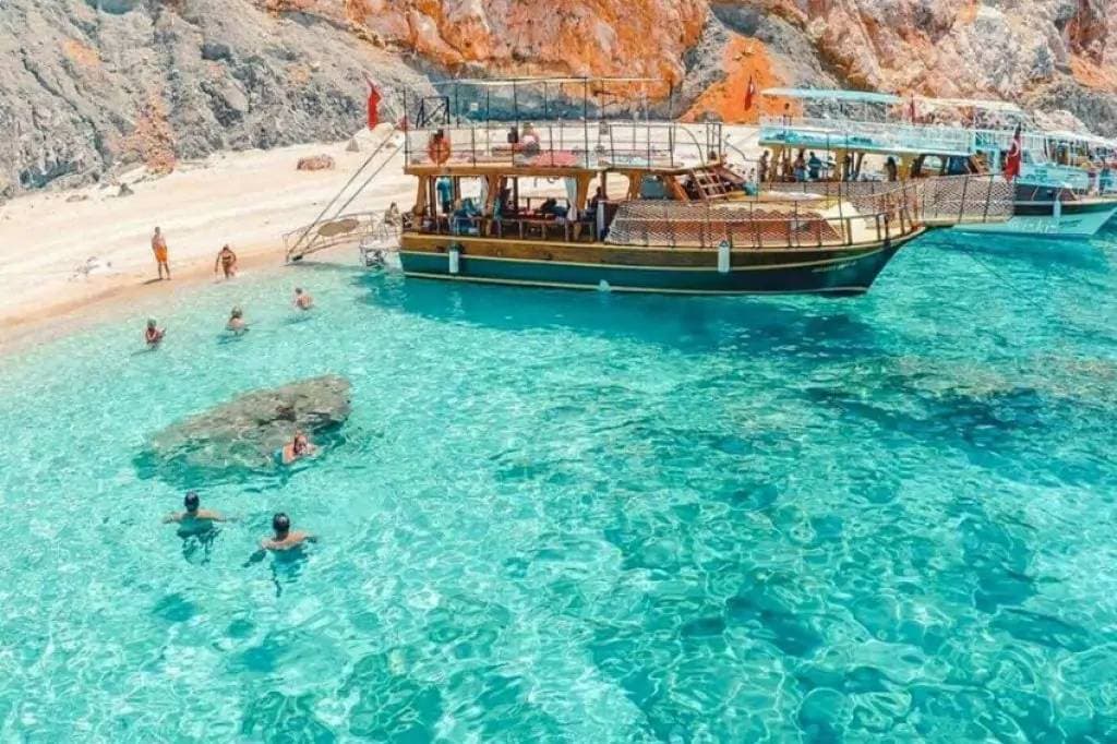 Excursie cu barca la Suluada, cu plecare din Kemer