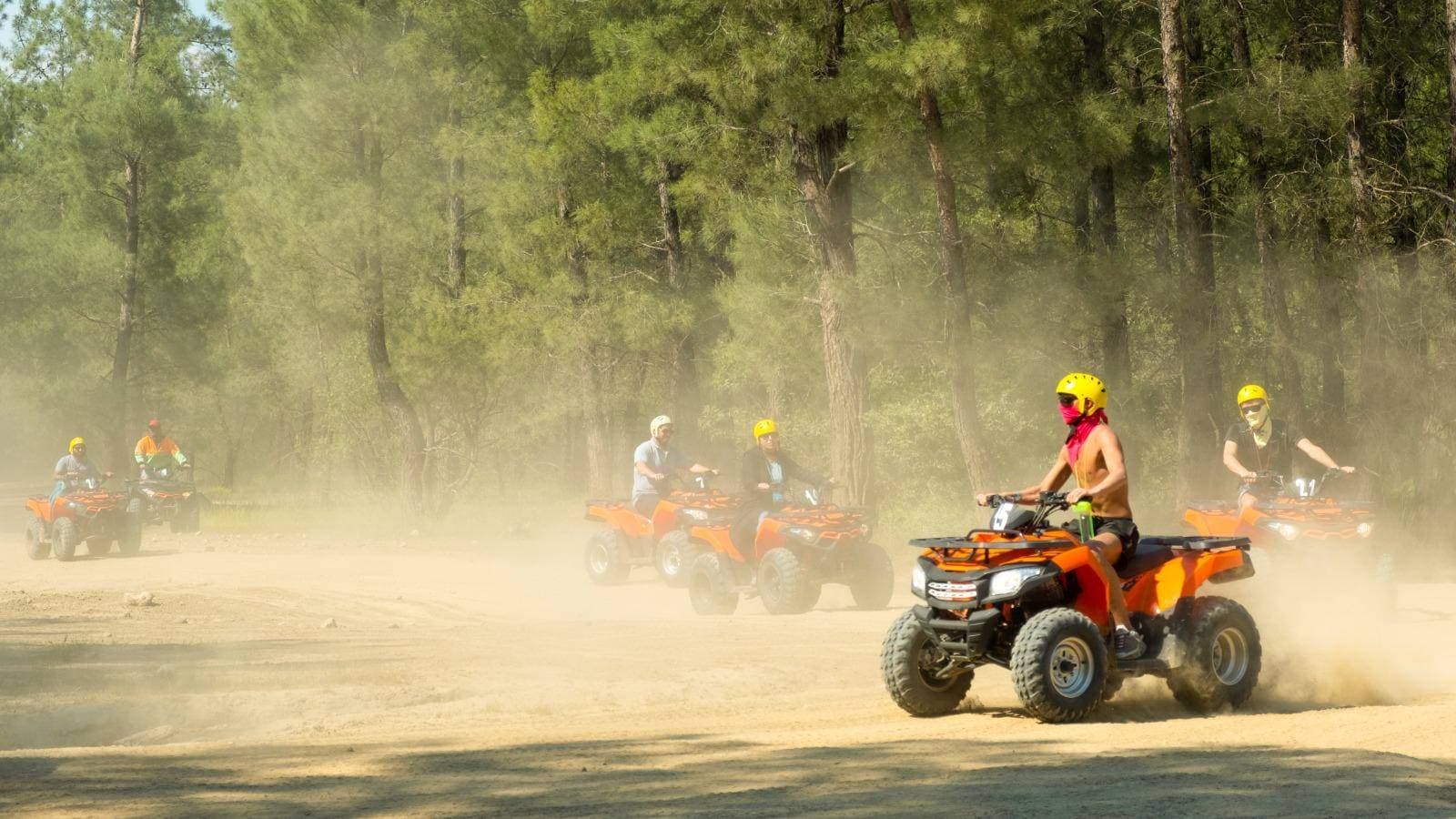 Jeep + Buggy + Rafting + Seilrutsche ab Side und Manavgat