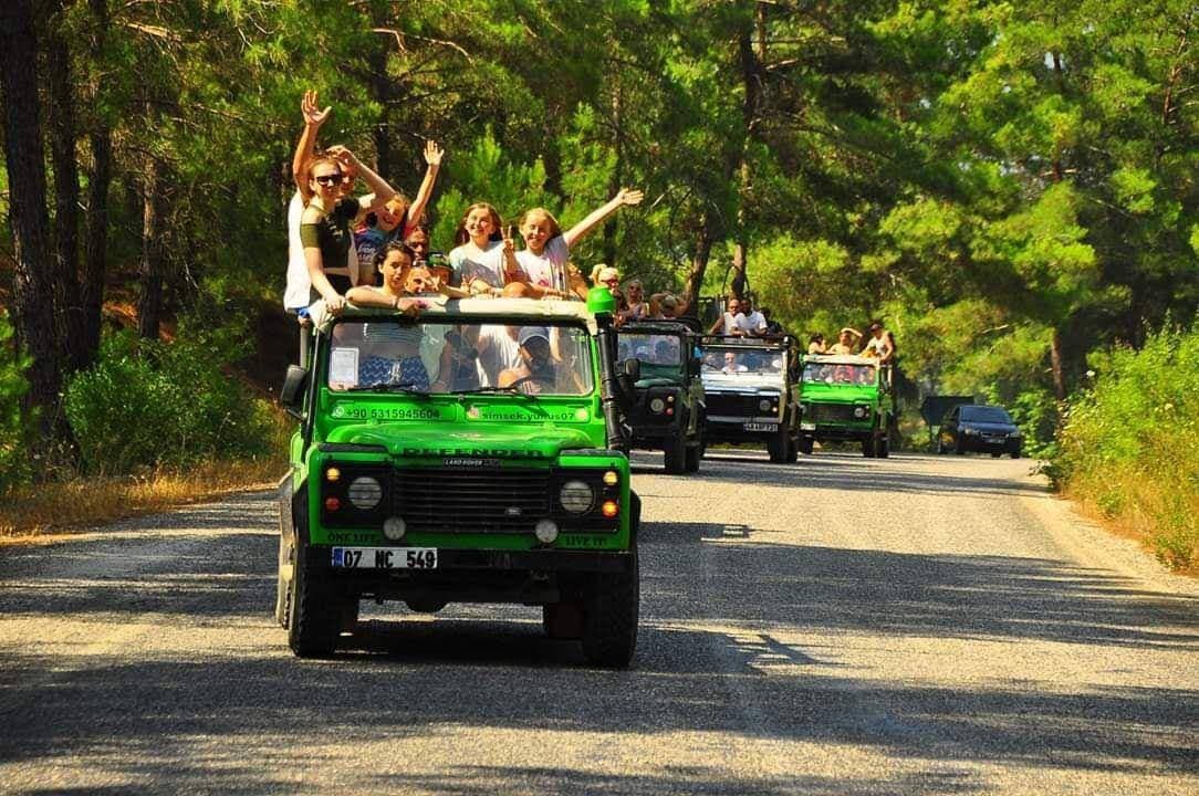 Antalya'da Jeep Safari